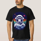 Space Monkey Astronaut T-shirt (Voorkant)