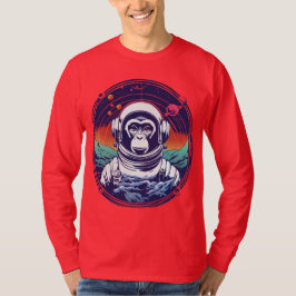 Space Monkey Astronaut T-shirt