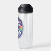 Space Monkey Astronaut Waterfles (Achterkant)