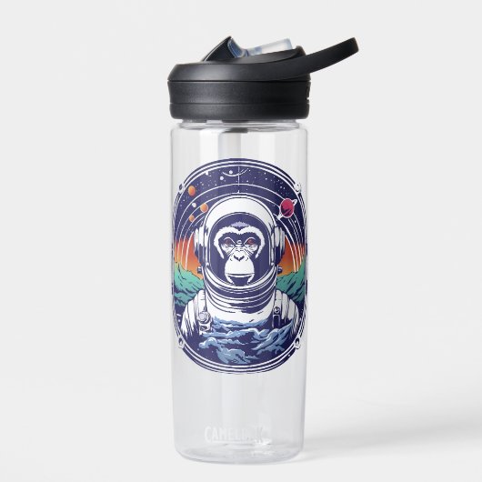 Space Monkey Astronaut Waterfles (Links)