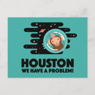 Space Monkey Briefkaart
