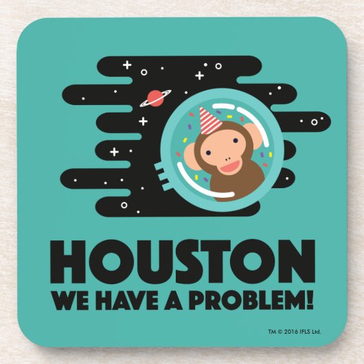 Space Monkey Drankjes Onderzetter (Voorkant)