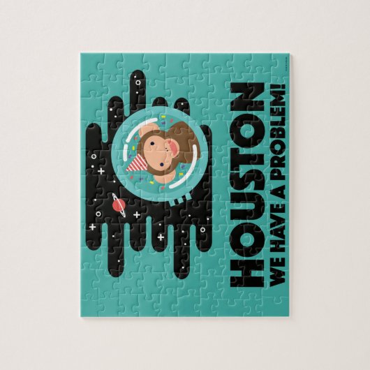 Space Monkey Legpuzzel (Verticaal)