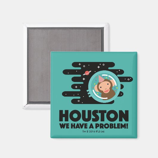 Space Monkey Magneet (Voorkant / Achterkant)