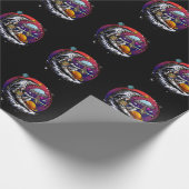 Space Moon Cheese Cadeaupapier (Hoek)