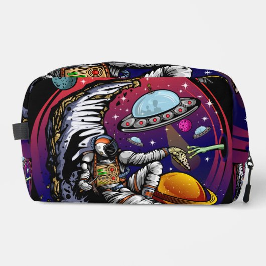 Space Moon Cheese Toilettasje (Voorkant)