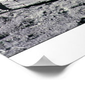 Space Moon Landing Poster (Hoek)