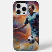 Space Nebula Soccer Shot Case-Mate iPhone Case (Achterkant)