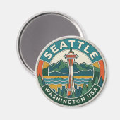 Space Needle VS Magneet (Voorkant / Achterkant)