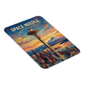 Space Needle Washington State Magneet (Rechterzijde)