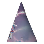 SPACE ODYSSEY: Hemelse reis / BABY SHOWER Feesthoedjes (Rechts)