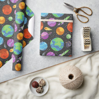 Space Odyssey inpakpapier