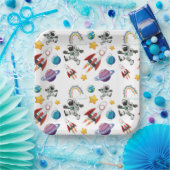 Space Papieren Bordje (Feest)