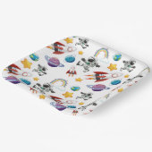 Space Papieren Bordje (Gebogen)