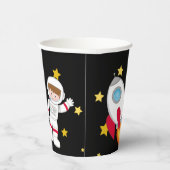 Space Party gepersonaliseerd Papieren Bekers (Rechts)
