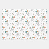 Space Party Kids Wrapping paper (Voorkant)