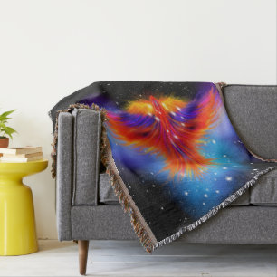 Space Phoenix Nebula Deken