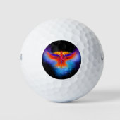 Space Phoenix Nebula Golfballen (Voorkant)