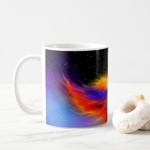 Space Phoenix Nebula Koffiemok