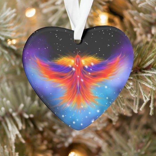 Space Phoenix Nebula Ornament (Boom)