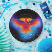 Space Phoenix Nebula Papieren Bordje (Feest)