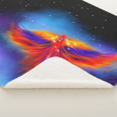 Space Phoenix Nebula Sherpa Deken (3/4)