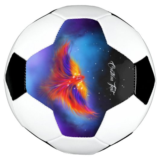 Space Phoenix Nebula Voetbal (Gedraaid)