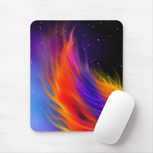 Space Phoenix Wing Muismat (Met muis)