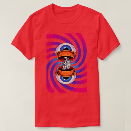 SPACE PSYCHEDELICS T-SHIRT (Design voorkant)