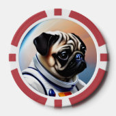 Space Pug Poker Chips (Voorkant)