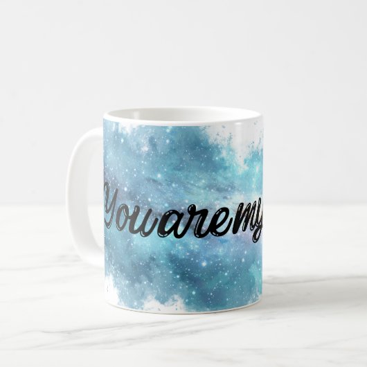 Space Quote Mug (Devant gauche)