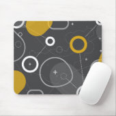 Space Race Abstract Mousepad Muismat (Met muis)