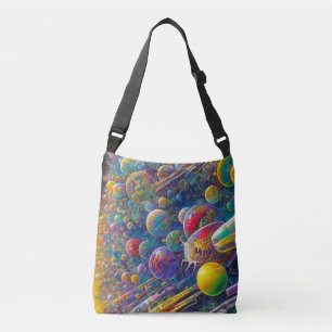 Space Race crossbody tas