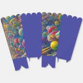 Space Race popcorn dozen Bedankdoosjes (Ongevouwen)