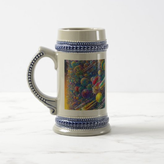 Space Race Stein Bierpul (Links)