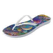 Space Race teenslippers (Schuin)