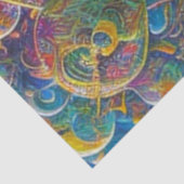 Space Race tissuepapier (Detail)