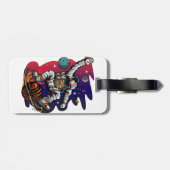 Space Ride Bagagelabel (Achterkant horizontaal)