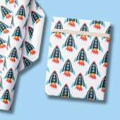 Space Rocket Cadeaupapier