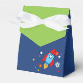 Space Rocket Marine & Green Cadeaux Ballotins (Verso)