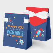 Space Rocket Marine & Red Cadeau Ballotins