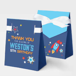 Space Rocket Navy & Baby Blue Ballotins