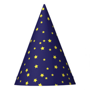 Space Rocket Star Ship 1st Birthday Party Petten Feesthoedjes