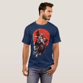 Space Samurai Bounty Hunter Japanese Edition gift T-shirt (Voorkant volledig)