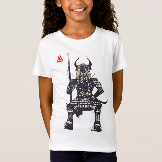 Space Samurai Warrior T-shirt (Voorkant)