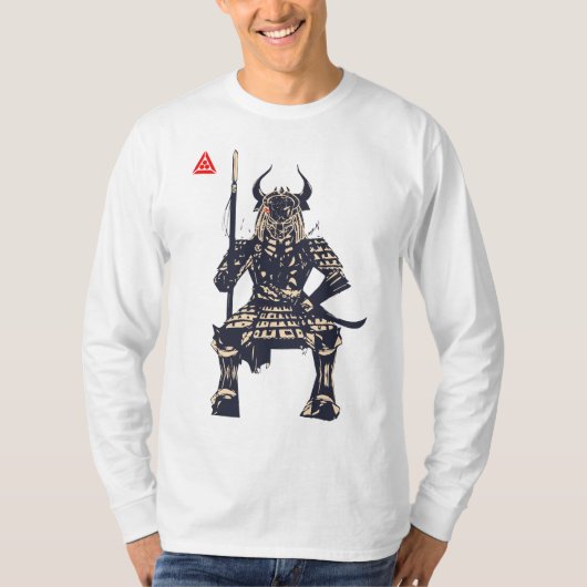 Space Samurai Warrior T-shirt (Voorkant)