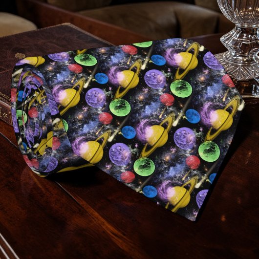 Space Science Custom Necktie Stropdas