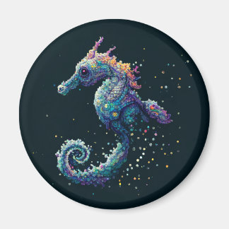 Space Seahorse Magneet