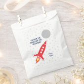 Space Ship Rocket Valentine Favoriser Sacs (Coupé)