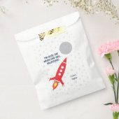 Space Ship Rocket Valentine Favoriser Sacs (Scellé)